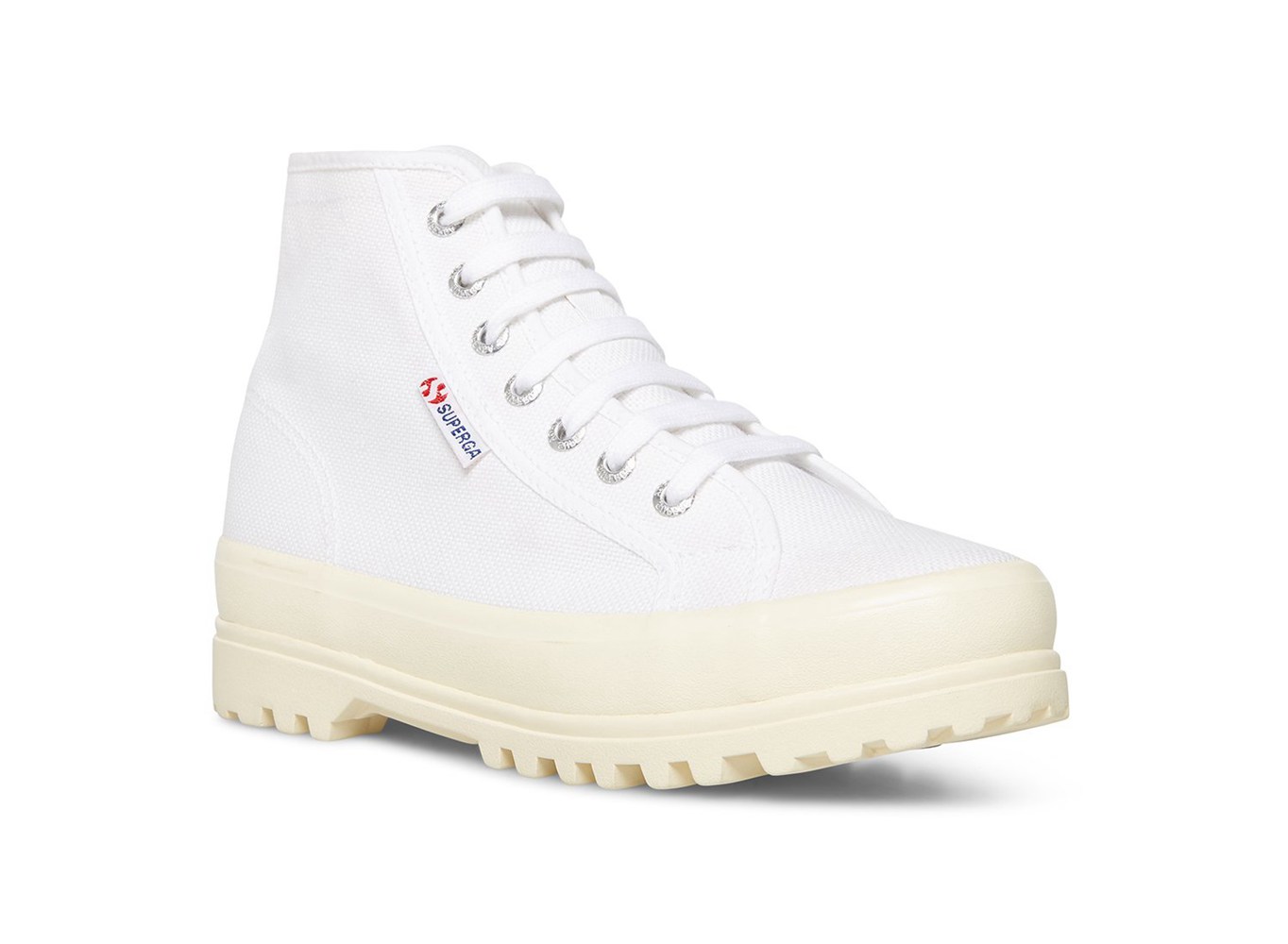 Superga Boots Womens - 2341 Alpina Shiny Gum - White - WXYSV2049